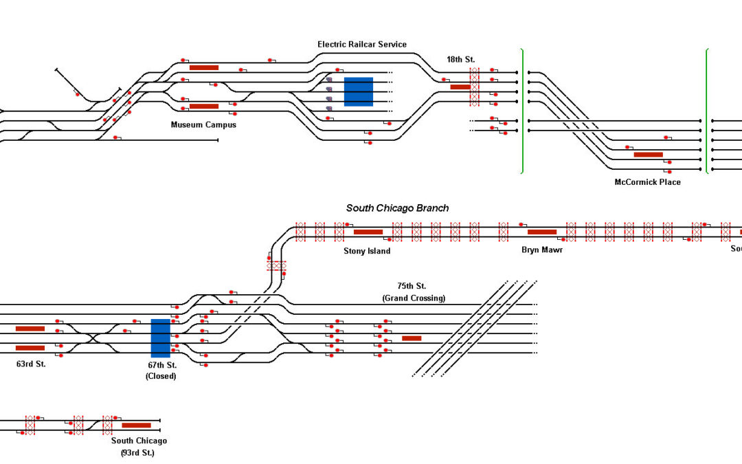 Chicago Metra Electric District North by Krizar