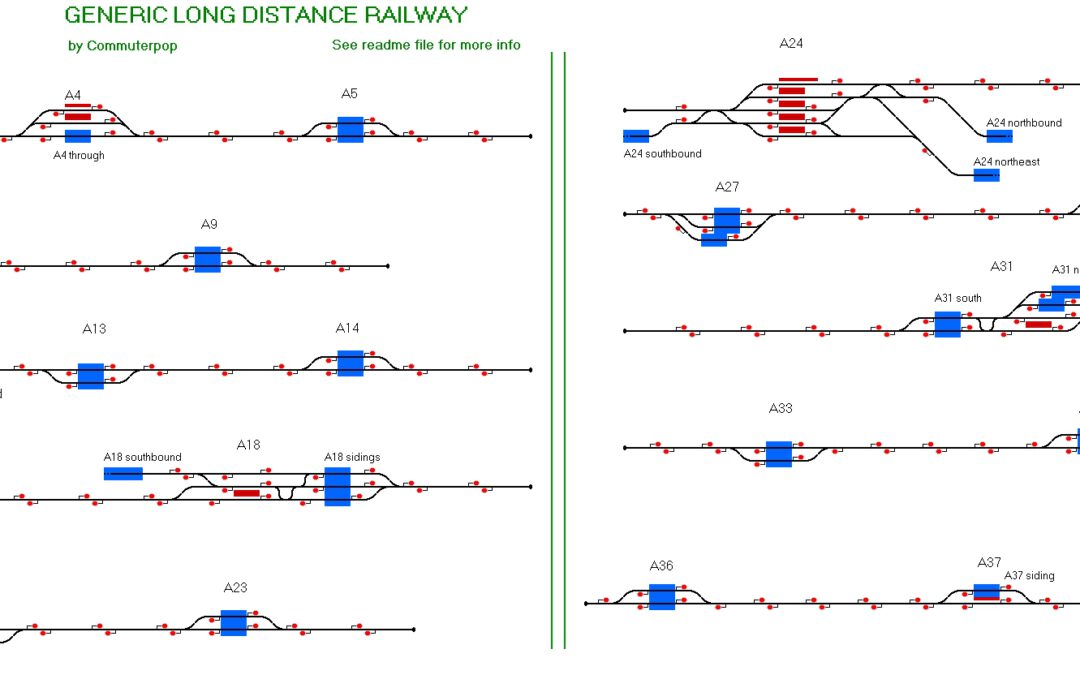 Generic Long Distance Railway by Commuterpop