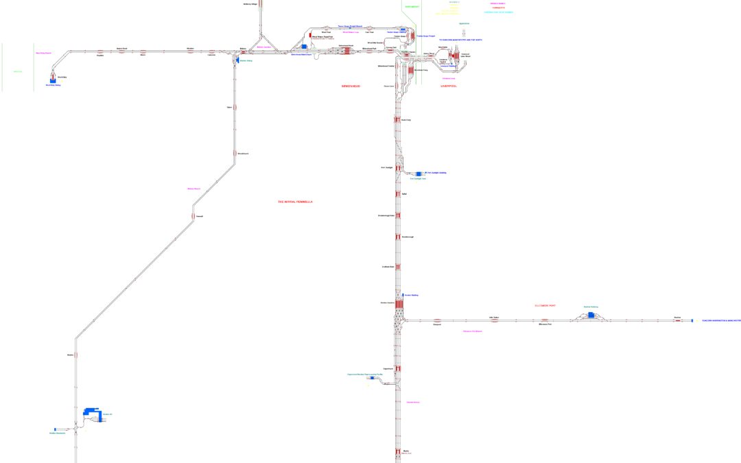 Wirral Peninsula Network by Kev Smith