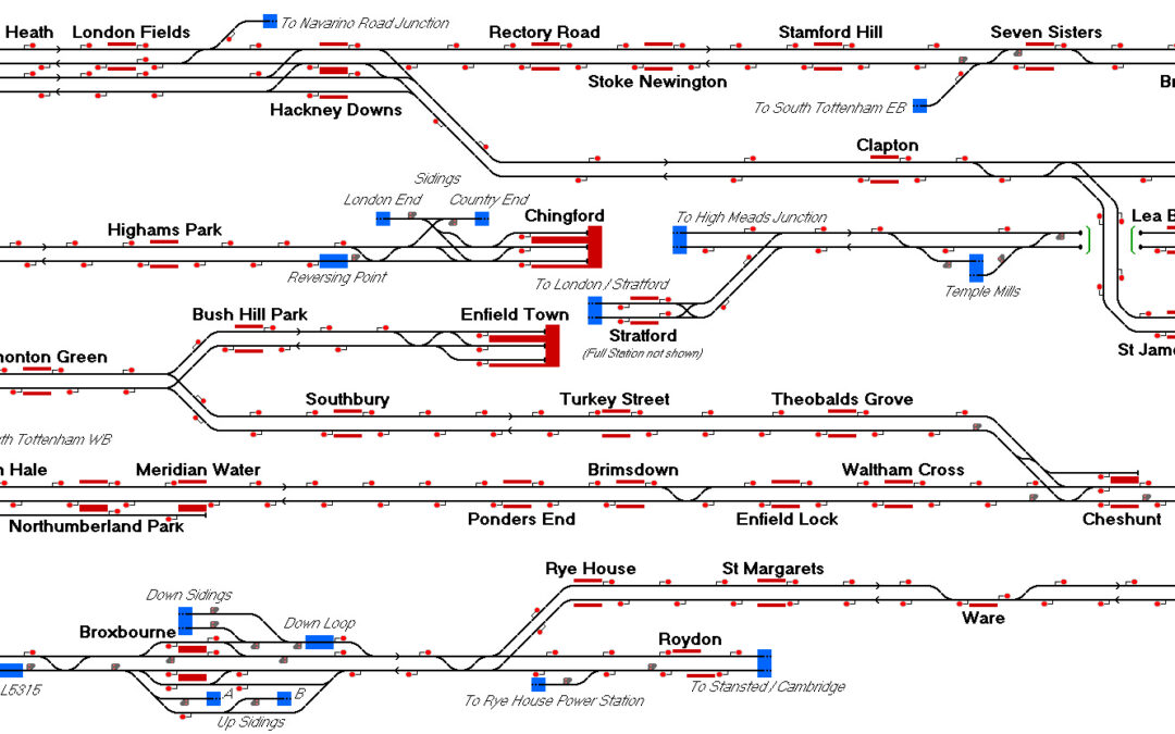 Lea Valley Lines by Oxalin