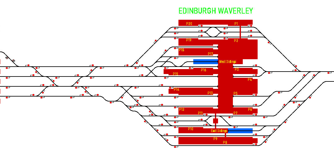 Edinburgh Waverley by Josco