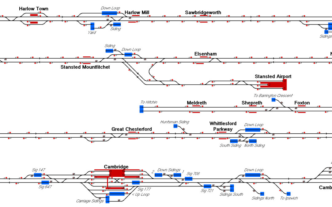 West Anglia Main Line by Oxalin