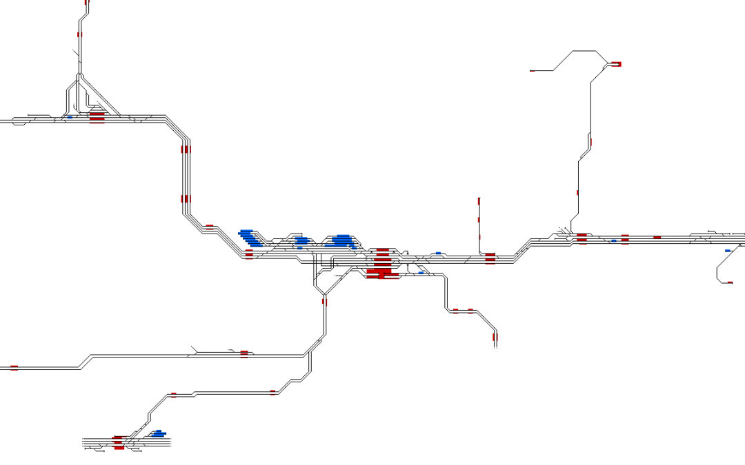 Great Western Railway Network by Jason B