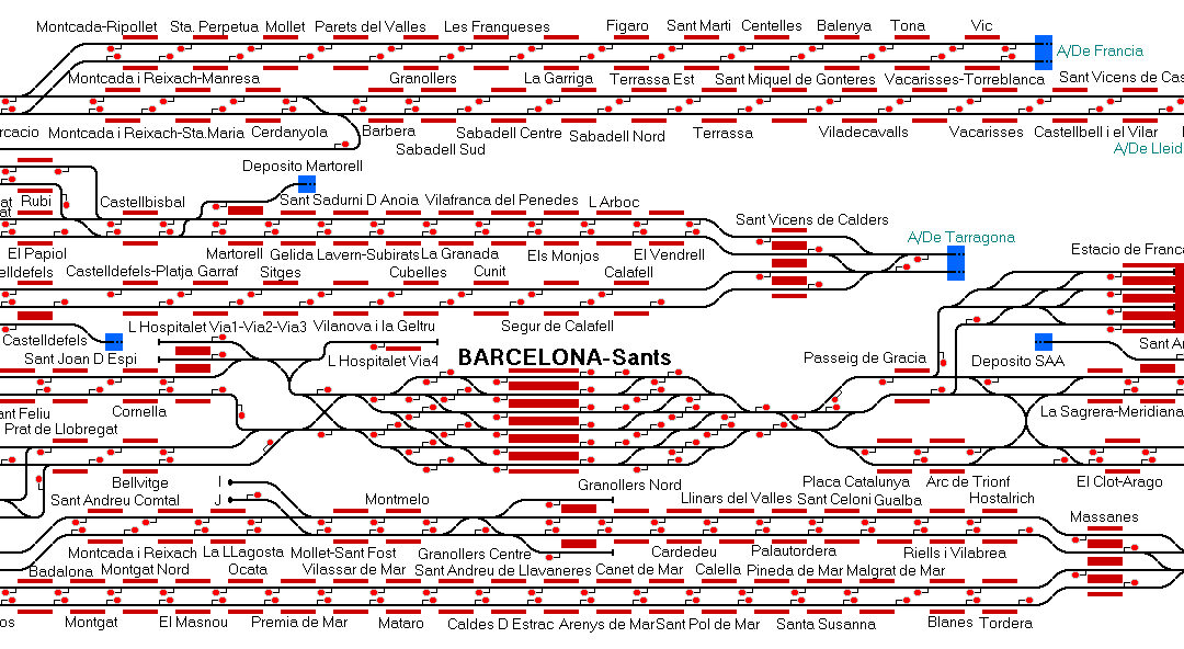 Barcelona Rodalies by Javier García Navarro