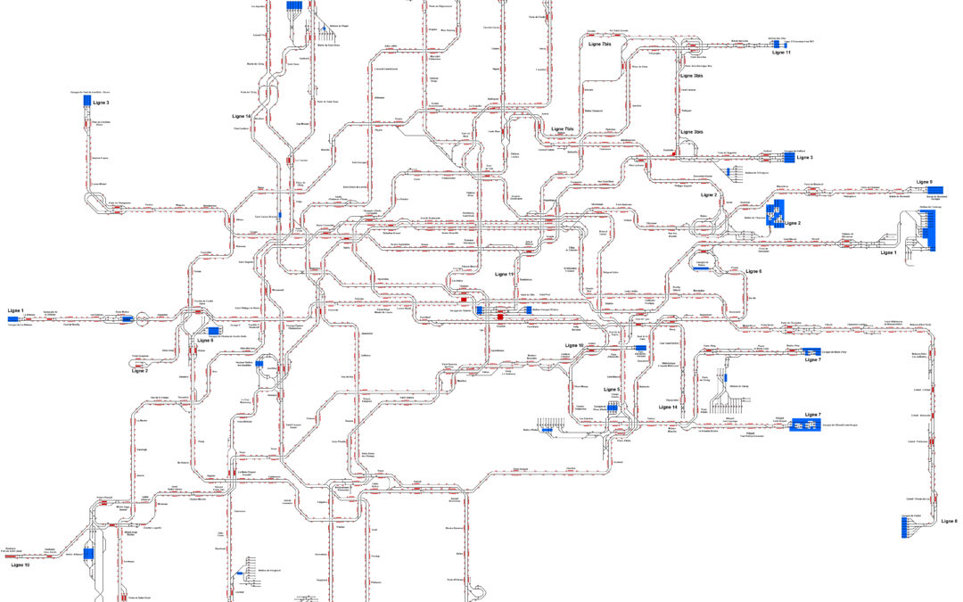 Paris Metro by the RailOSDevTeam