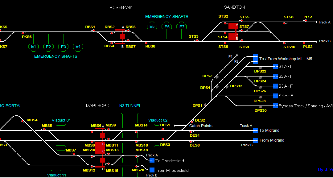 Gautrain, South Africa v3.0 by Jade Wilson