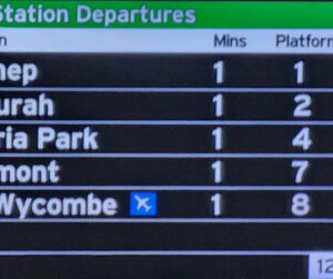 Departure Board by Qwertytops